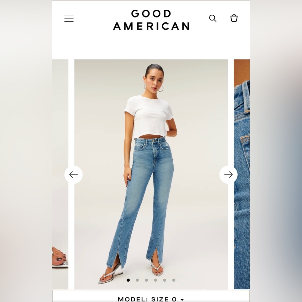 Good American Jeans size 00